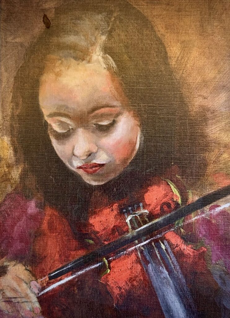 Girl with Violin